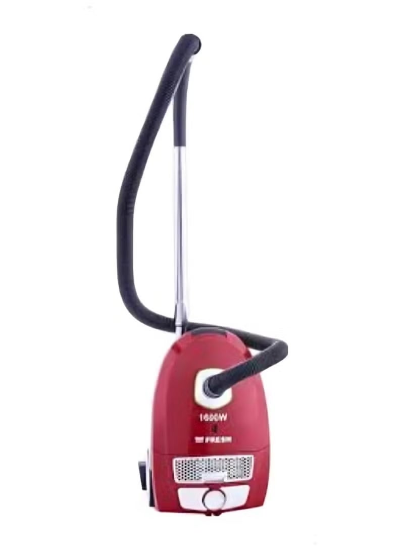 Fresh Faster 1600 Watt Basic Red Vacuum Cleaner
